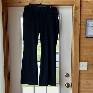 Stretch dress pants. Wide leg style.